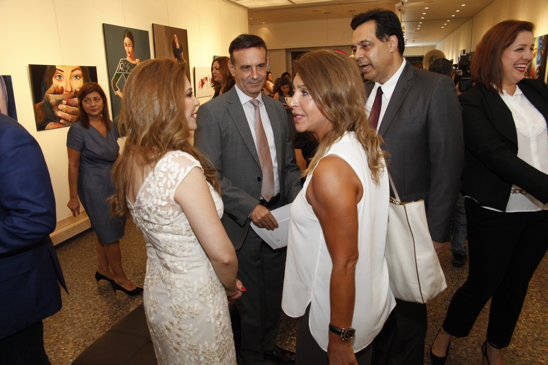 Opening of Nina Taher's Solo Exhibition 'Woman'